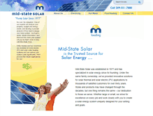 Tablet Screenshot of midstatesolar.com